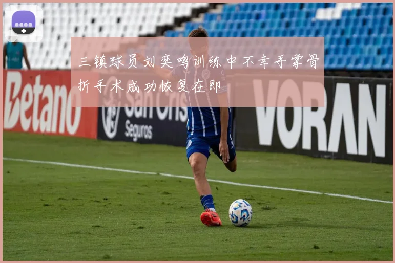 三镇球员刘奕鸣训练中不幸手掌骨折手术成功恢复在即